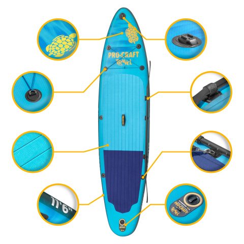 Paddleboard SET Procraft Travel SUP350 | SUP350